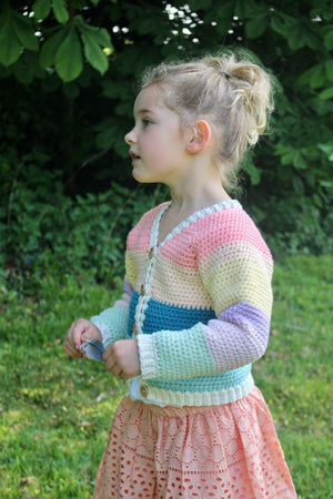Carousel Cardigan Crochet Pattern