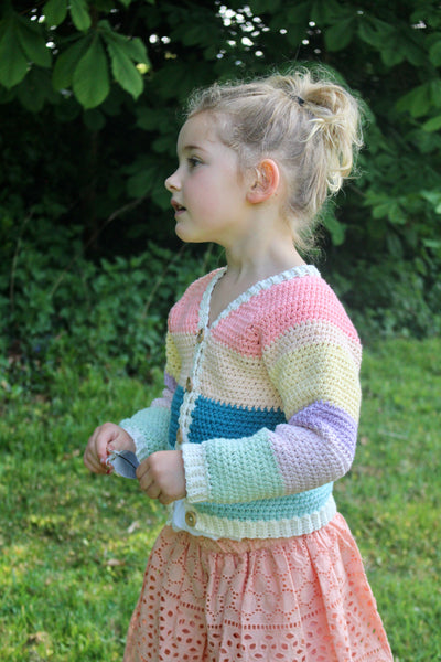 Carousel Cardigan Crochet Pattern