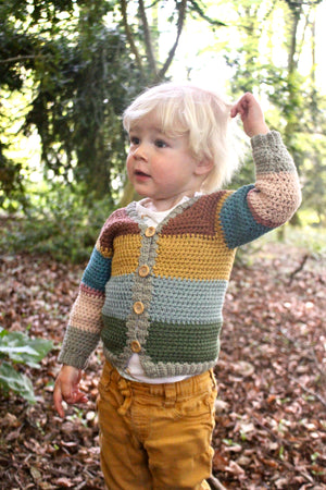 Carousel Cardigan Crochet Pattern