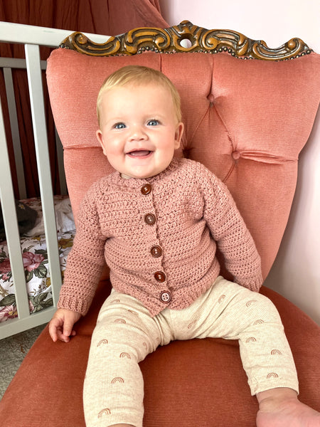 The Kennedy Cardigan Crochet Pattern
