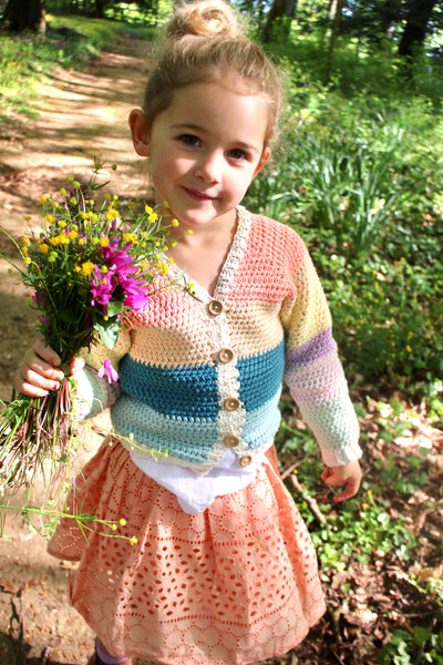 Carousel Cardigan Crochet Pattern