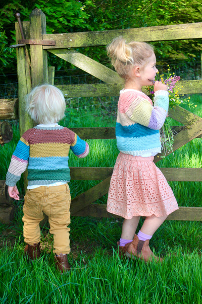 Carousel Cardigan Crochet Pattern