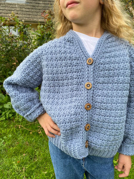 The Diddy Cardigan Crochet Pattern