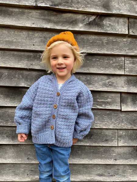 The Diddy Cardigan Crochet Pattern