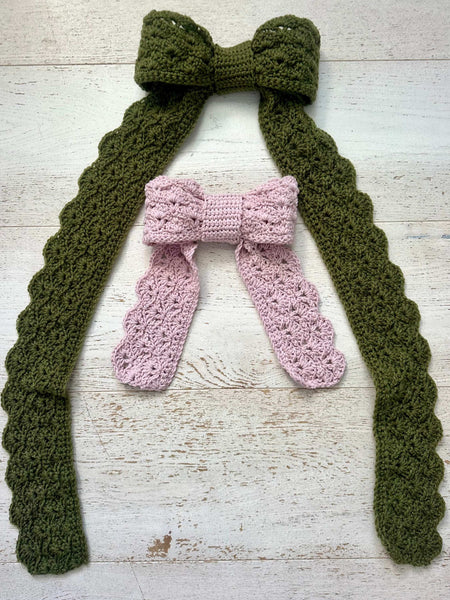 The Ivy Bow Crochet Pattern