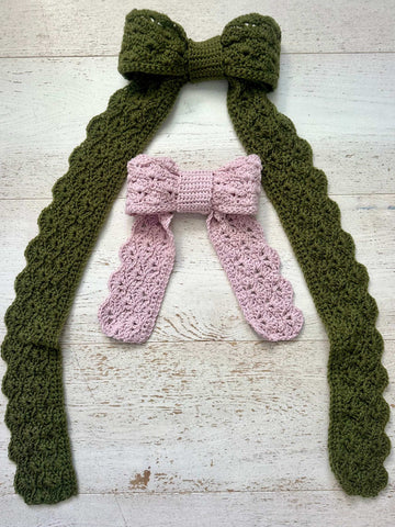 The Ivy Bow Crochet Pattern