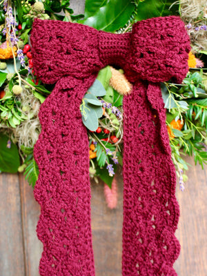 The Ivy Bow Crochet Pattern