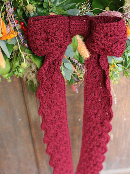The Ivy Bow Crochet Pattern
