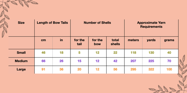 The Ivy Bow Crochet Pattern