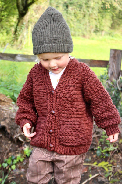 Jude Cardigan Crochet Pattern