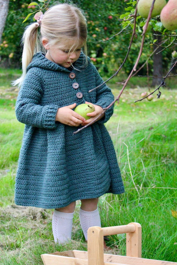 Magdalena Jacket Crochet Pattern PDF — Baby & Children's Heirloom