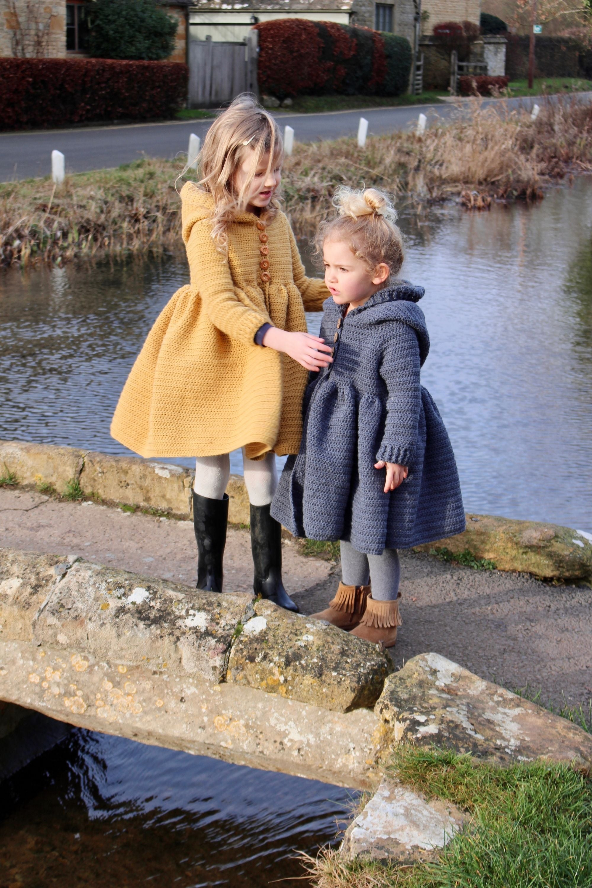 Magdalena Jacket Crochet Pattern PDF — Baby & Children's Heirloom