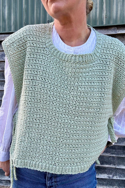 Mama Beau Vest Crochet Pattern