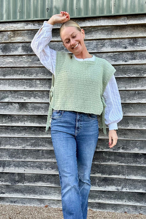 Mama Beau Vest Crochet Pattern