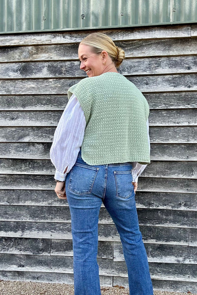 Mama Beau Vest Crochet Pattern