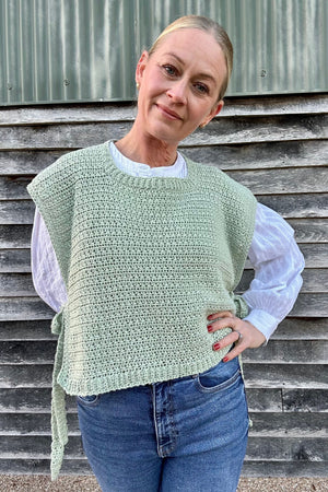 Mama Beau Vest Crochet Pattern