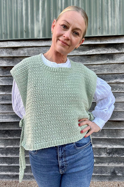 Mama Beau Vest Crochet Pattern