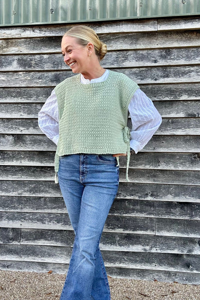 Mama Beau Vest Crochet Pattern