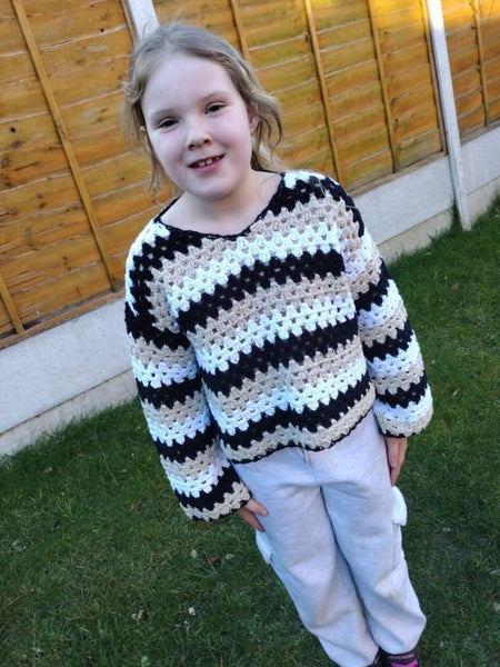 Mini Backstage Sweater Crochet Pattern