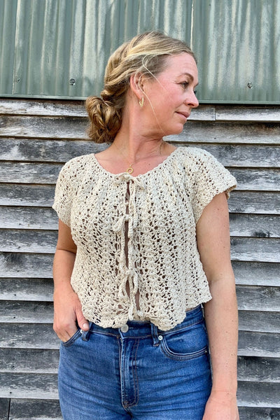 The Sea Shell Top Crochet Pattern | Adult