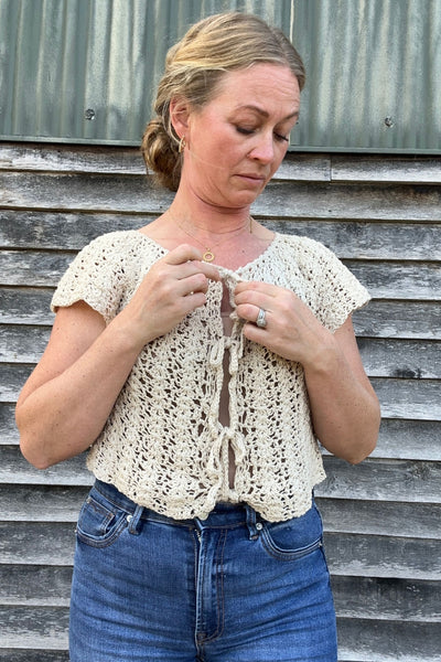 The Sea Shell Top Crochet Pattern | Adult