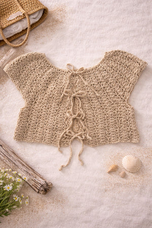 The Sea Shell Top Crochet Pattern | Adult