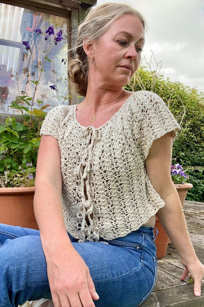The Sea Shell Top Crochet Pattern | Adult