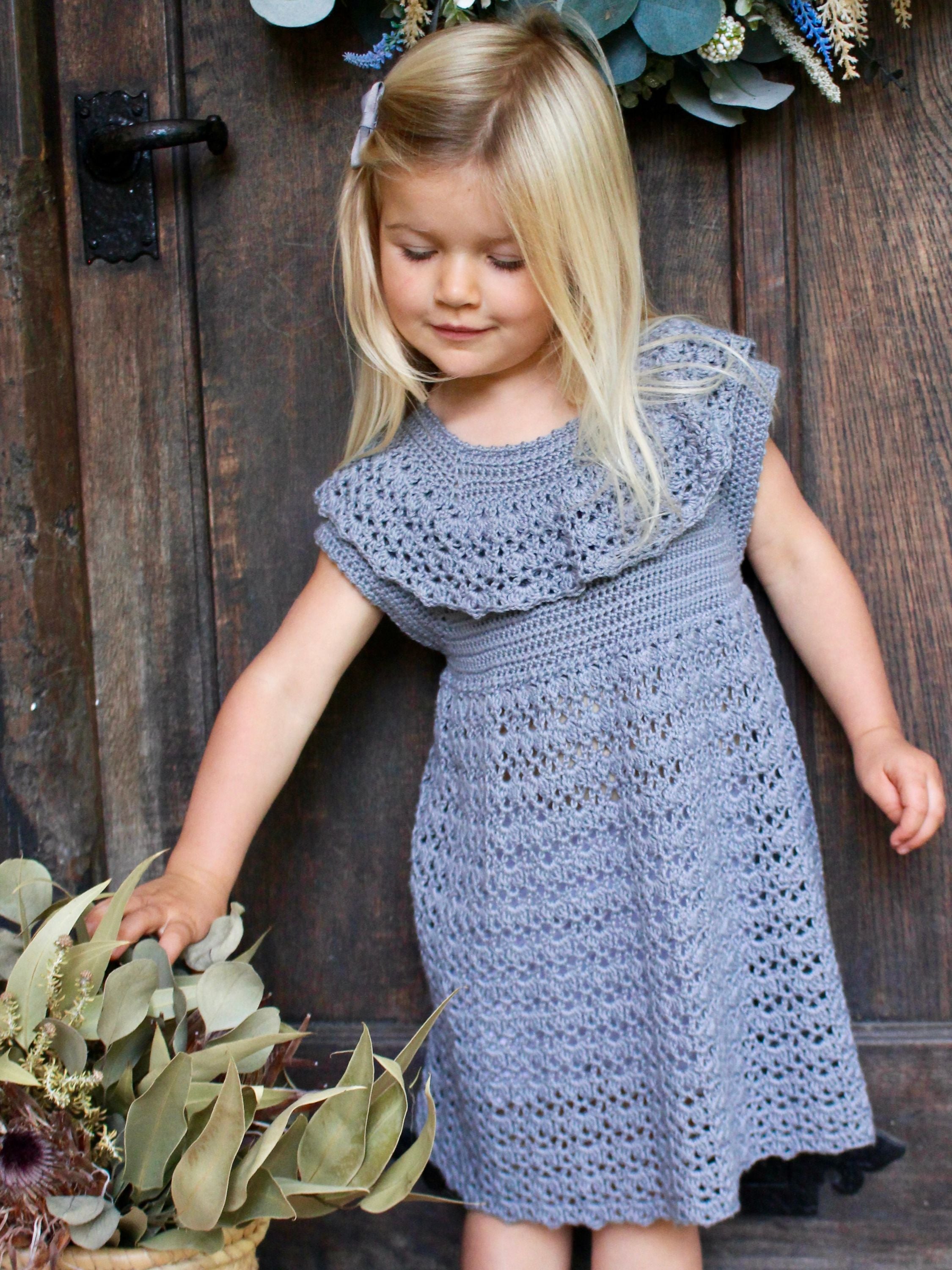 Vivienne Dress Crochet Pattern PDF Baby & Children's Lace Ruffle Dre The Moule Hole Vivienne Dress Crochet Pattern PDF Baby & Children's Lace Ruffle Dre The Moule Hole