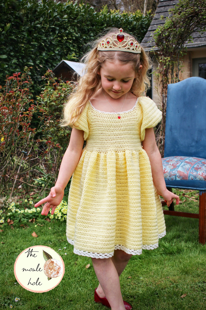 Belle Dress Crochet Pattern – The Moule Hole