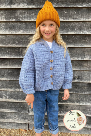 The Diddy Cardigan Crochet Pattern