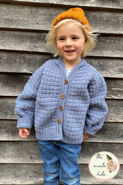 The Diddy Cardigan Crochet Pattern