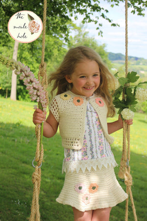 Flower Fairy Skirt Crochet Pattern The Moule Hole Flower Fairy Skirt Crochet Pattern The Moule Hole