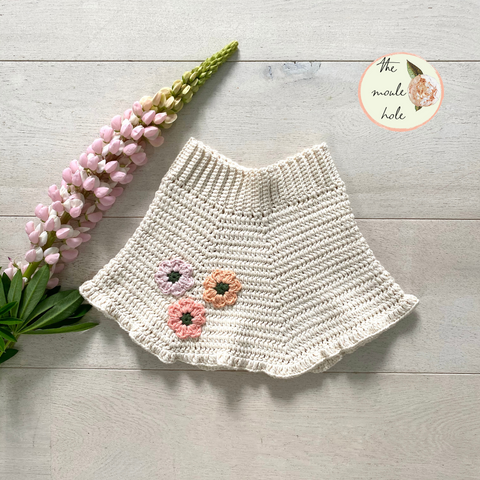Flower Fairy Skirt Crochet Pattern