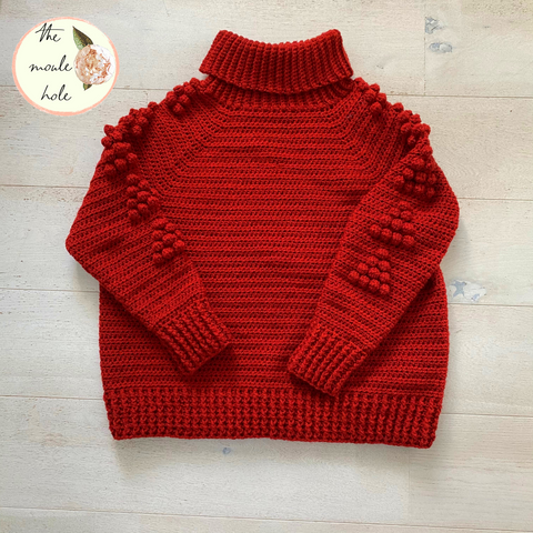 Grown-up Peace River Pullover Crochet Pattern