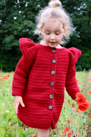 Crochet overcoat best sale