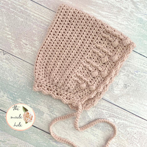 Meadow Bonnet Crochet Pattern