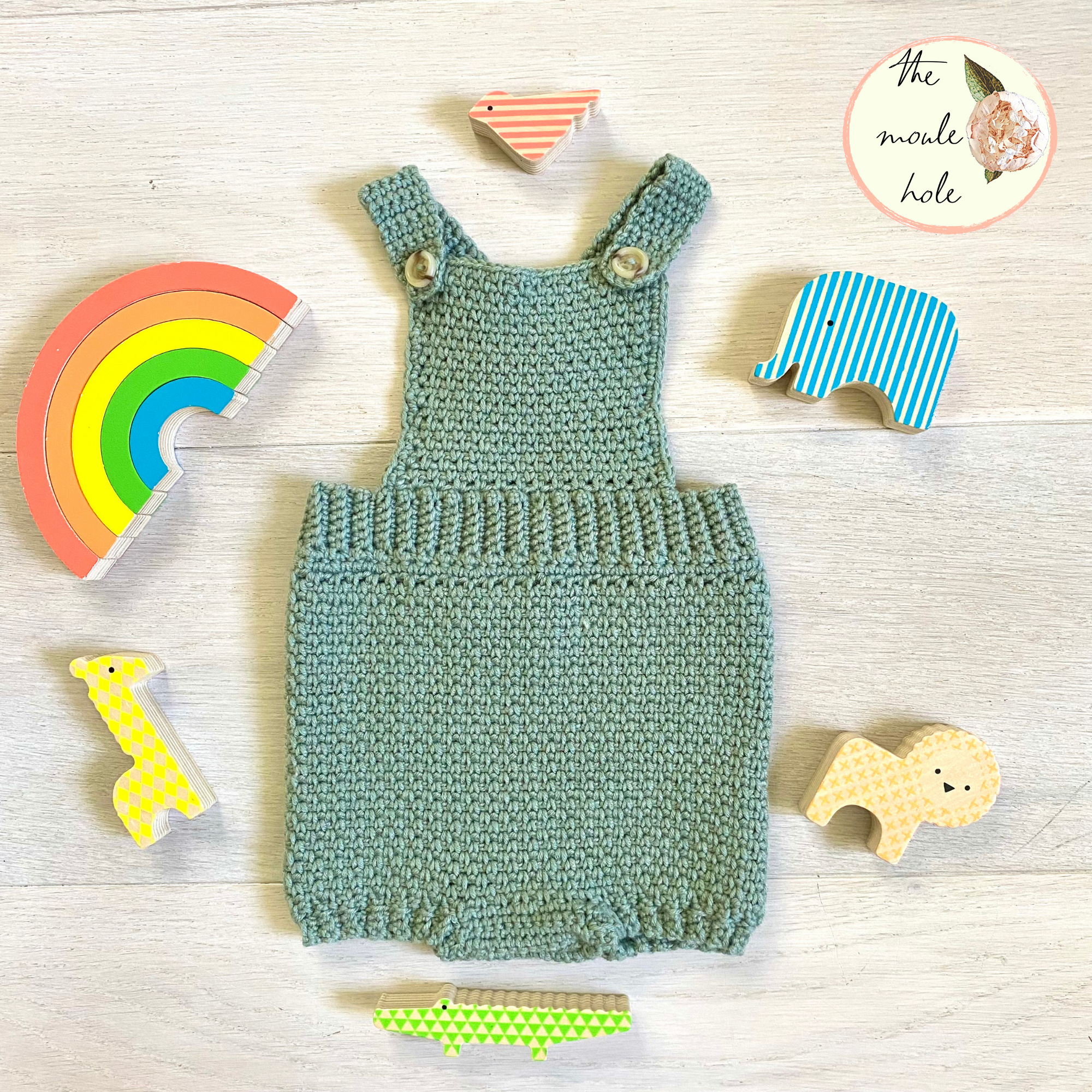 Mini Moule Romper Crochet Pattern