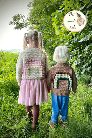 Over The Rainbow Cardigan Crochet Pattern