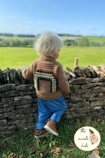 Over The Rainbow Cardigan Crochet Pattern