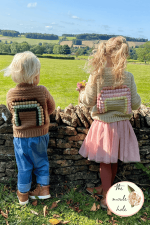 Over The Rainbow Cardigan Crochet Pattern