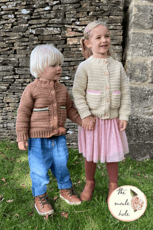 Over The Rainbow Cardigan Crochet Pattern