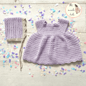 Sweet Cecilia Bonnet Crochet Pattern
