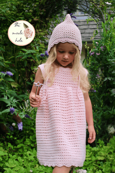 Sweet Cecilia Bonnet Crochet Pattern