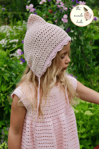 Sweet Cecilia Bonnet Crochet Pattern